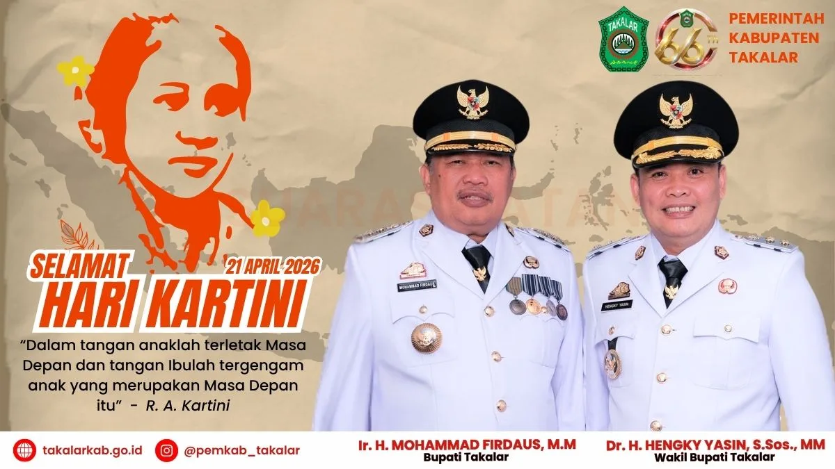 Selamat Hari Kartini - Bupati dan Wakil Bupati Takalar - Suara Selatan